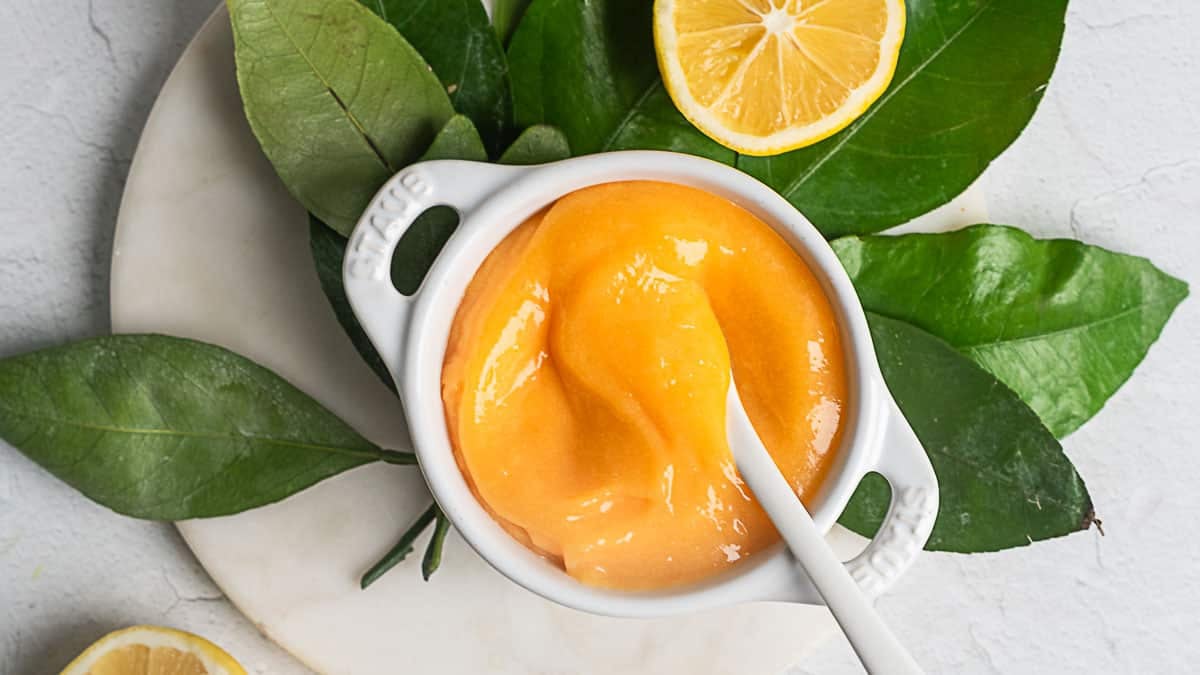 Honey Lemon Curd: Naturally Sweetened & Silky Smooth